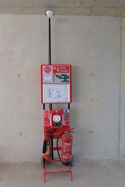 Fire Post With Extendipole